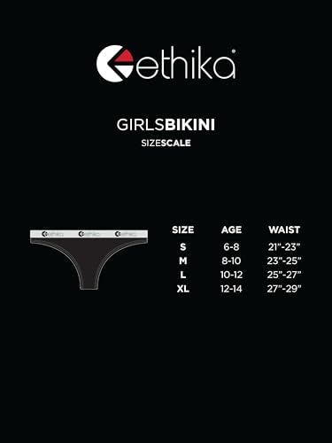 Ethika Girl's Bikini | Midnight Black3