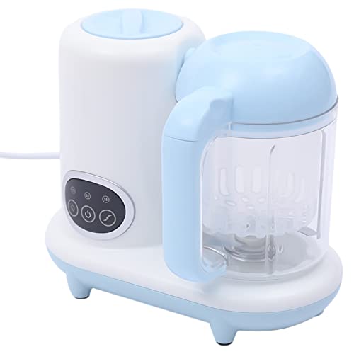 Babynahrungszubereiter, Multifunktions Babybrei-Zubereiter mit Timer, 250 ml Baby Nahrungszubereitung 10000 U/min zum Mischen von Obst Gemüse Getreide Fleisch