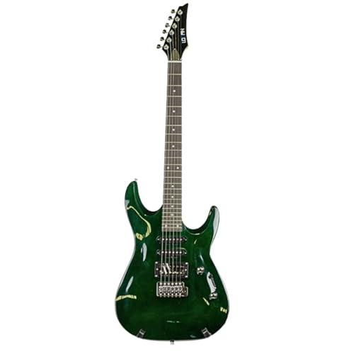 Guitarra Eléctrica Logan Tipo IBZ – Diseño Moderno, Cuerpo de Tilo y Mástil de Arce – Disponible...