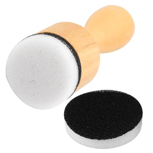 HOMSFOU Pinceles de Esponja Mini para Tinta Distress con Esponjas Planas Reemplazo para Manualidades y Tarjetas Herramienta de Mezcla Duradera y Ecológica