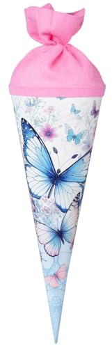 goldbuch - Bolsa escolar, cor azul/branco, 35 x 11,5 x 11,5 cm (93 155)