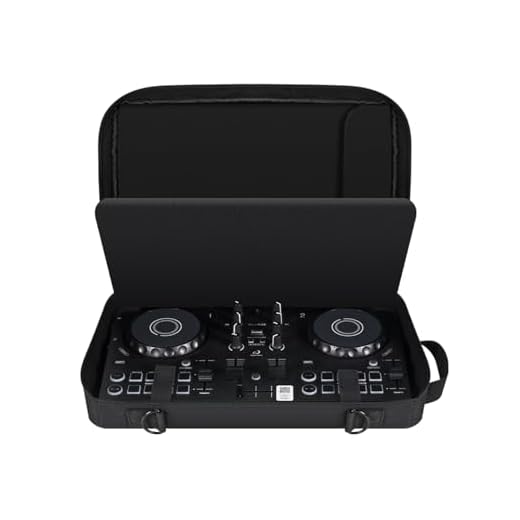 Hzycwgone Tasche für Pioneer DDJ-FLX2/DDJ-200/DDJ-WeGO4-K,für Hercules DJControl Inpulse 200 MK2/Inpulse 200,für AlphaTheta FLX2,DJ Controller Tragbarer Reisehülle Tragetasche Umhängetasche Rucksack