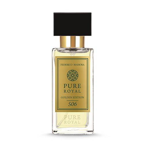 506 Golden Edition Pure Royal 50 ml - Woody Unisex Perfume - Geranium, Saffron & Oud - Long Lasting Luxury Fragrance