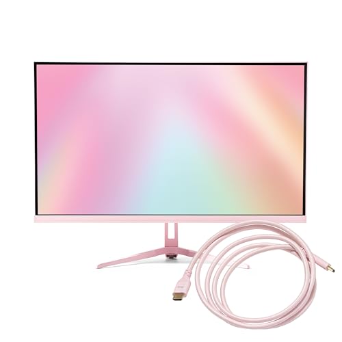 Image of Pixio PX278 Wave Pink 27 inch 180Hz 1440p Fast IPS Panel 1ms GTG AMD FreeSync Gaming Monitor with Pink HDMI 2.1 Cable Certified Ultra High Speed 6FT 8K 60Hz 4K 120Hz Nylon Braided