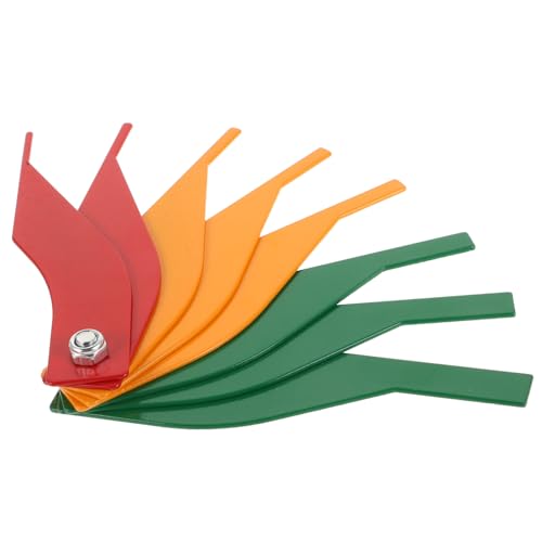 SOESFOUFU Brake Lining Thickness Gauge Tire Thread Depth Gauge Brake Tester Car Gadget Tire Pressure Checker Vehicle Tool