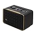 Produktbild JBL Authentics 200 Smart Home Lautsprecher  70er Jahre Retro-Design Bluetooth Box  Mit Quadrex Grill, Google Assistant, Alexa, AirPlay und JBL One App  Schwarz