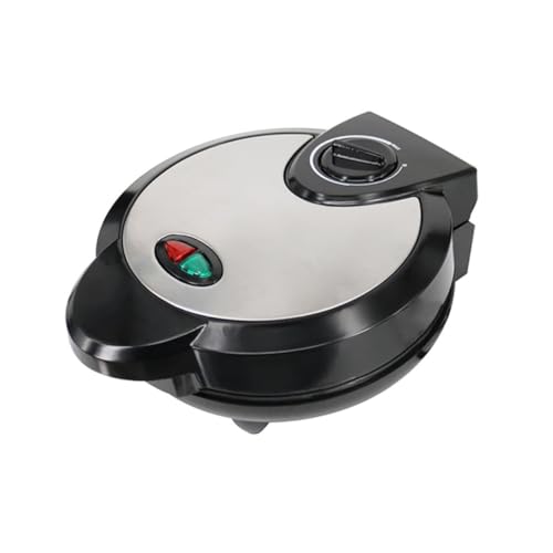 ABOOFAN Máquina Eléctrica para Barquillos de Helado con Superficie Antiadherente Acero Inoxidable Fácil Limpieza para Uso Doméstico y Postres Caseros
