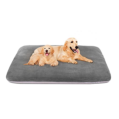 4_Magic Dog Super Soft Large Dog Bed Orthopedic Foam Pet Beds for Medium, Large, and Jumbo Dogs, Washable Anti Slip Bottom Dog Sleeping Mattress with Removable Cover, Multiple Colors