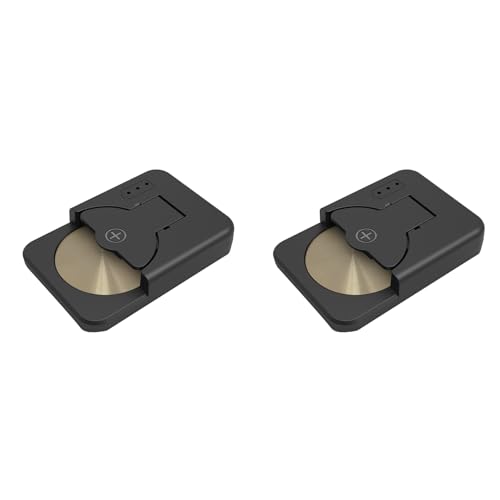 HWIREUIGT 2 Cargadores de Pilas de Botón USB C para LIR1025/1220/1254/1620/1632/2016/2025/2032/2430, Cargador de Pilas de Botón A