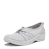 LifeStride BZees Bailarinas Niche para Mujer, Brillo Plateado, 41 EU