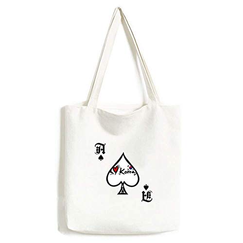 Sac à main I Love Korea lavable pour vos sorties urbaines de tous les jours