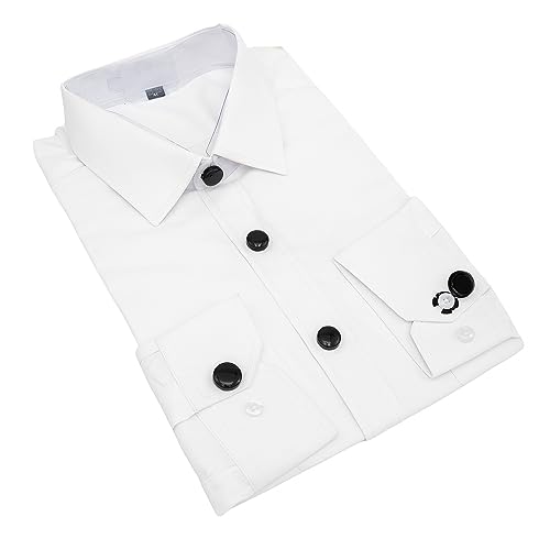 Image of Mens Button Covers Tuxedo Shirt Cufflinks Alternative | Fake cufflinks and alternative fashion jewelry accessories for mens formal business dress shirts suits and groomsmen