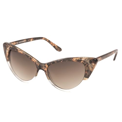 KISS PRINCESS Gafas de Sol Mujer – Estilo Vintage Retro Cat Eye – Diseño Sofisticado & Elegancia Refinada – Montura Ligera – Lentes UV400 para Protección & Comodidad en Cada Ocasión