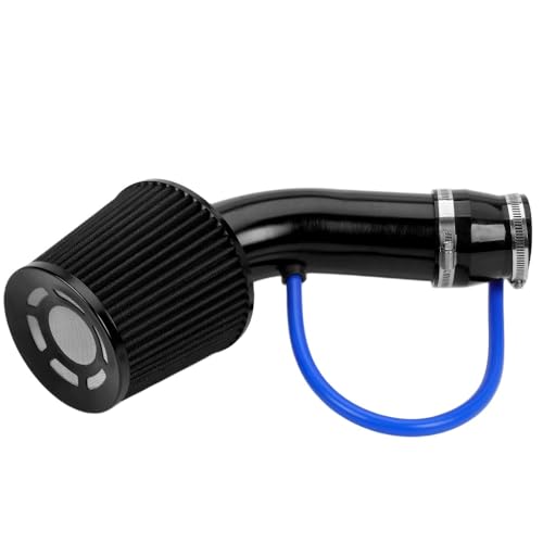 Admission d'air froid 76mm cône universel tube induction turbo pour optimisation moteur auto