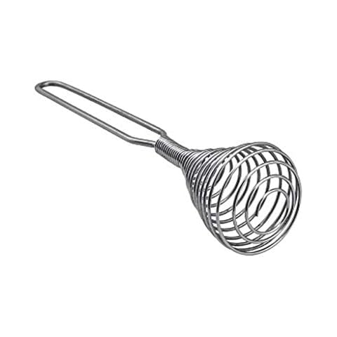 GUMEI Practical Kitchen Push Spiral Manual Egg Beater Tool Portable Whisk for Milk Drink Coffee Shake Frother Mixer Foamer Cooking Home Baking Gadgets Cover