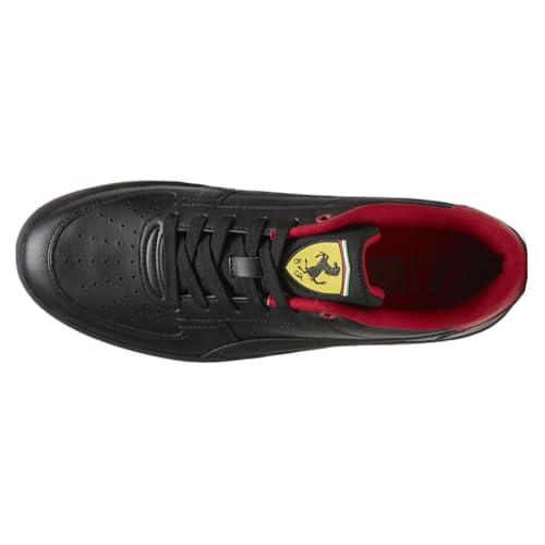 PUMA Mens Scuderia Ferrari Caven 2.0 Lace Up Sneakers Shoes Casual - Black, Red - Size 9 M4