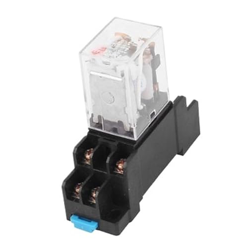 Relais de puissance JQX-13FL AC 12 V robuste DPDT à 8 bornes pour armoire technique