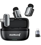 Amazon.co.jp: ZealSound miniワイヤレスマイク ピンマイク ワイヤレス
