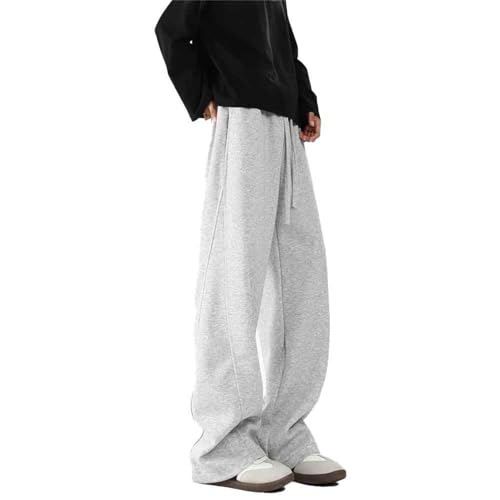Pantalon de jogging en polaire homme coupe ample haut de gamme d'hiver