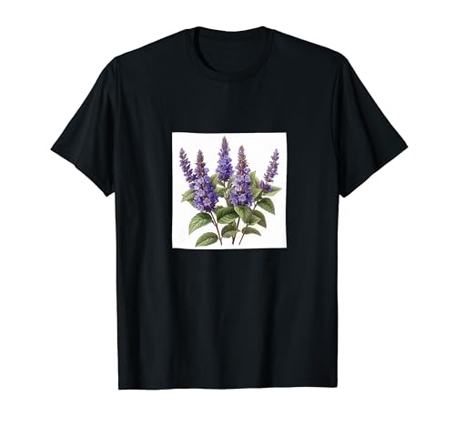 Anise Hyssop Flower Cottagecore Graphic T-Shirt
