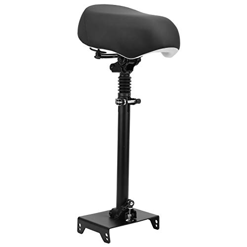 SPYMINNPOO Asiento de Scooter Eléctrico G30, Ajustable, Amortiguación Doble, Sillín de Cojín Cómodo, Diseño Plegable para Adultos, Aleación de Aluminio