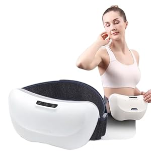 Abdominal Massager, Electric Stomach Massager, 3 Adjustable Vibration Intensities, Forward and Reverse Massage, Increase Gastrointestinal Motility and Relieve Flatulence