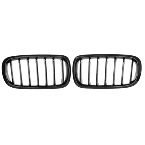 Parrilla delantera radiador F15 F16 X5 X6 2014-2017 con rejilla tipo riñón de 7 listones