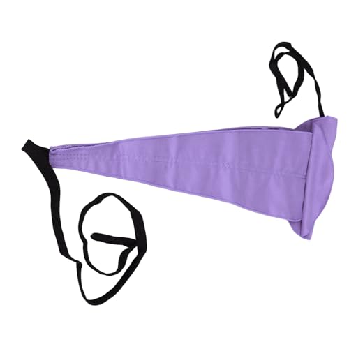 サックス内管クリーナー、クラリネット拭き布 スエード生地 便利な使用 多機能 再利用可能 耐久性 軽量 (紫)