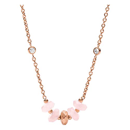 Preisvergleich Produktbild Fossil Damen-Kette ohne Anhänger Edelstahl Quarz JF03149791