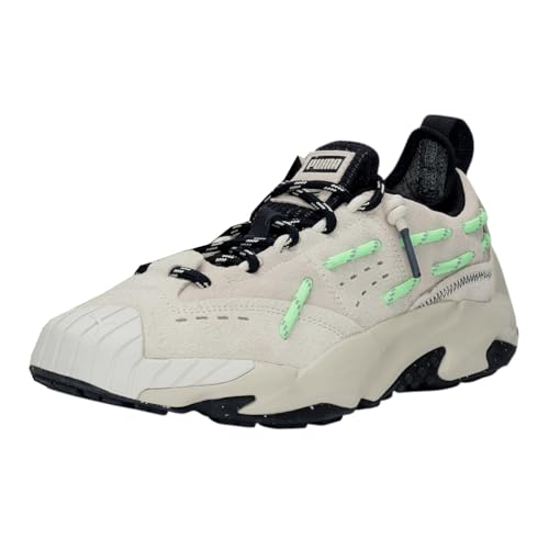 PUMA Mens Plexus Elektro Green Sneakers Shoes Casual - Beige2