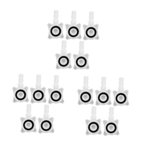 3セット 洗車ホースコネクタ バスタブアダプター 洗濯機アダプター ポータブルドライヤー 洗濯機乾燥機 洗車アダプター 水入口ホース 水道管ホース Pp、鉄 白い 5個*3 -