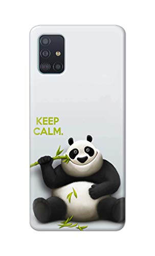 Image of PRINTFIDAA� Printed Hard Back Cover Case for Samsung Galaxy A51 | Samsung Galaxy A51 5G Back Cover (Cartoon Panda) -2808