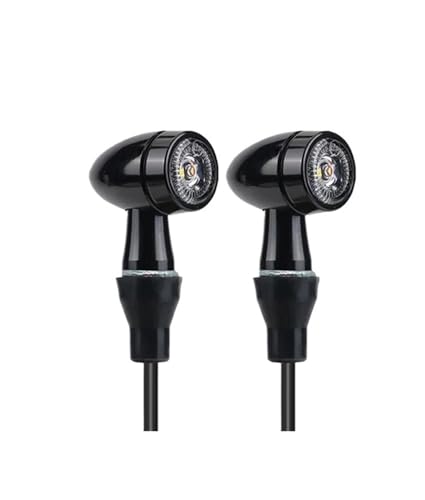 Clignotants LED pour moto 3 en 1 feu arrière de frein micro feux universels momt 2 wires