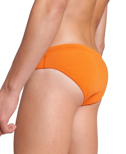 Image of Arena Men's Team Solid Swim Brief MaxLife Athletic Swimwear Professional Swimsuit Bathing Suit