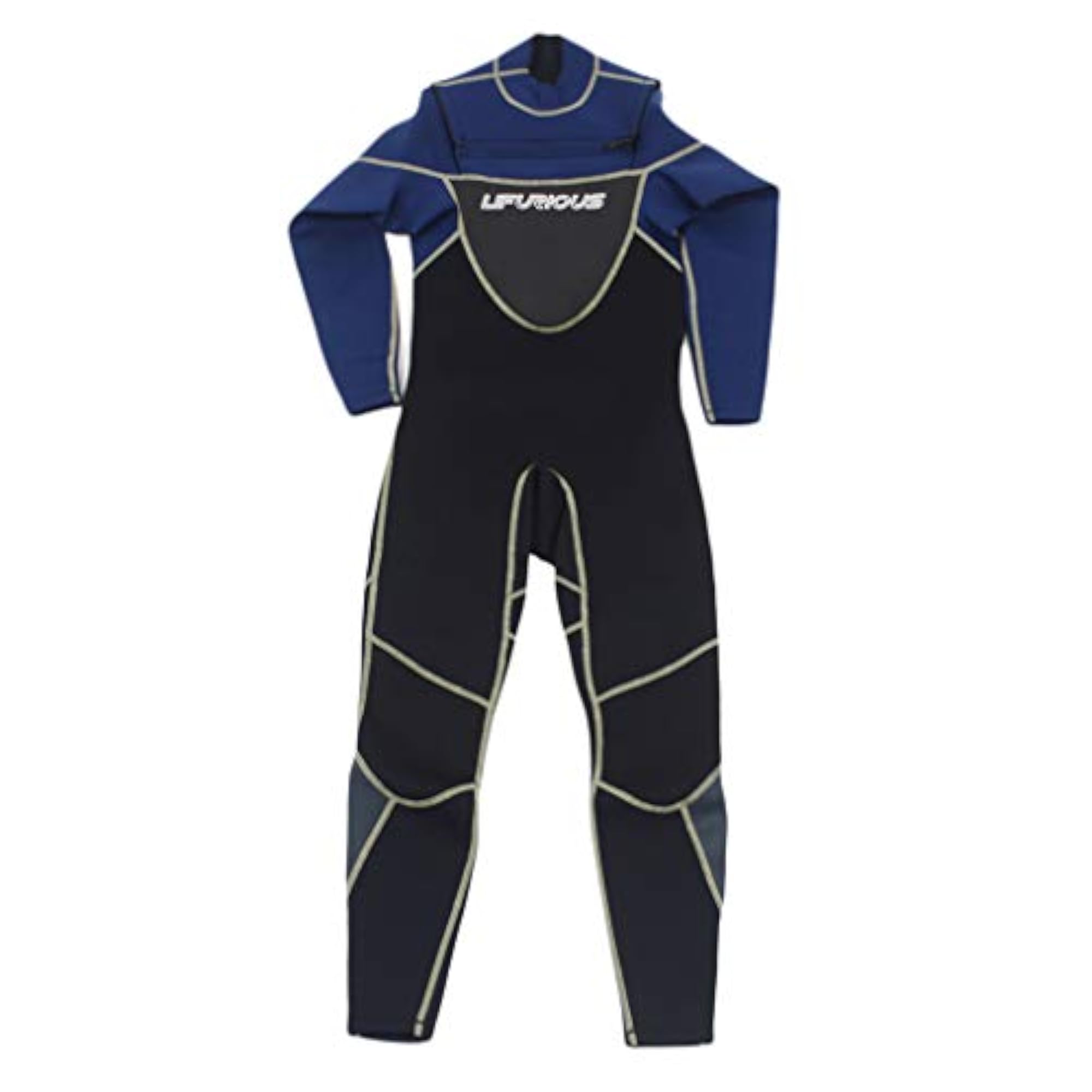 Men 3mm Diving Wetsuit One-Piece Long Sleeve Diving Suit