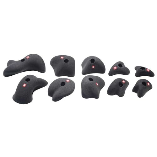 Prises Ocun Holds Set 3 modulaires au grain durable et noir