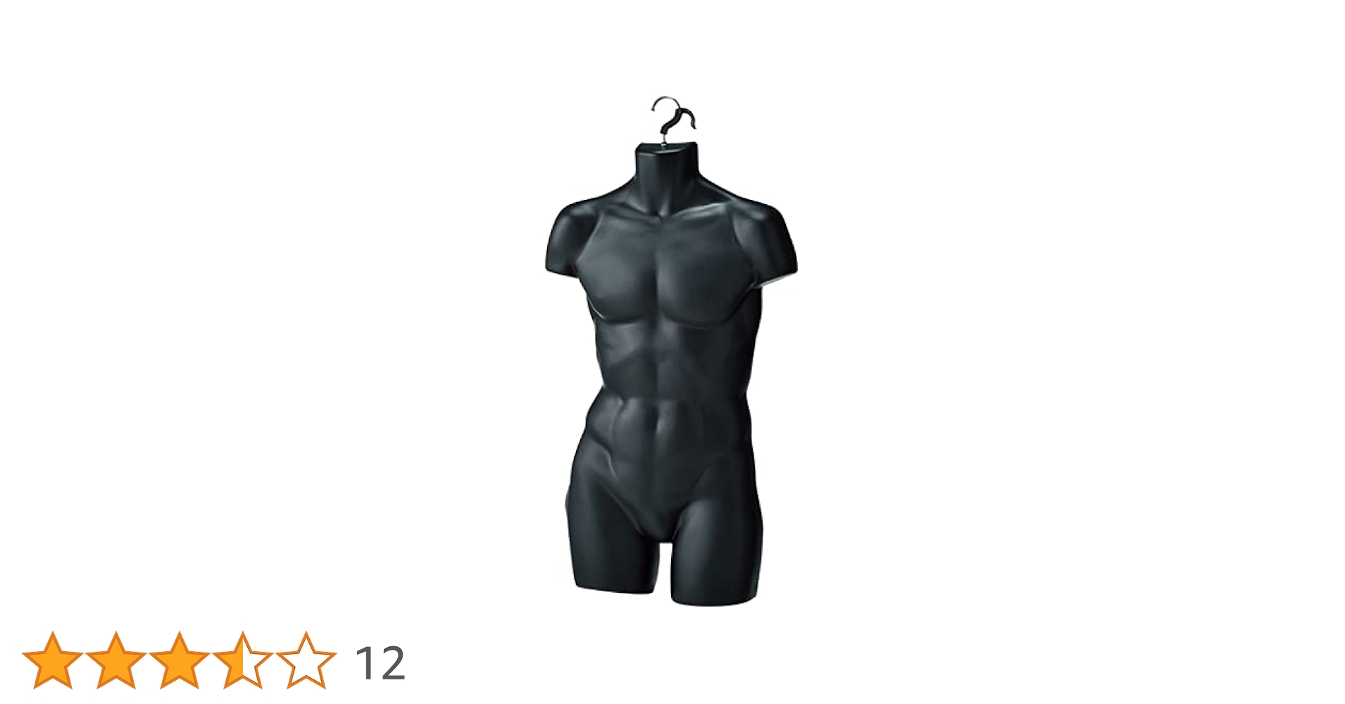 【9台セット】 業務用 紳士前面ハーフトルソー マネキン つや消し 黒 Amazon.co.jp: 紳士前面ハーフトルソー(つや消しタイプ) 黒 1台