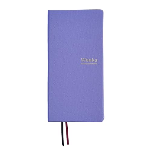 Undated Weekly Planner Notebook Pocket Organizer Appointment Book Journal Notebook A6 Week Plan