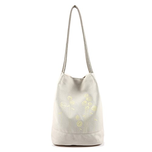 Sac à main bandoulière en toile avec bandoulière réglable