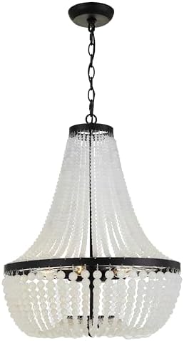 Crystorama Rylee 6 Light Matte Black Chandelier