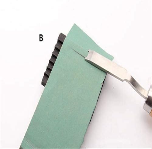 Miniatura 7 de Afilador de Pingle Tool B para trabajadores de cuero, biseladores de borde, recortadores, ranuras, punzones  Herramienta auxiliar para afilar