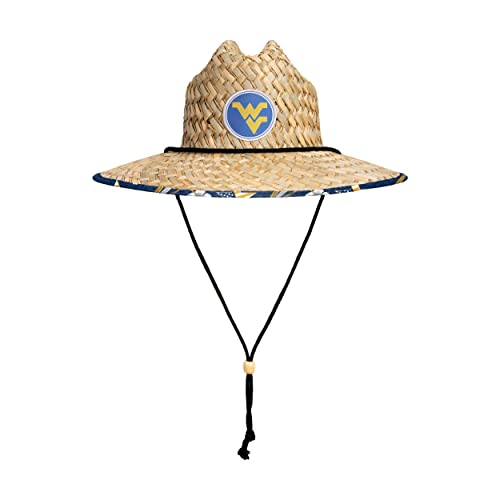 Image of FOCO West Virginia Mountaineers NCAA Americana Straw Hat