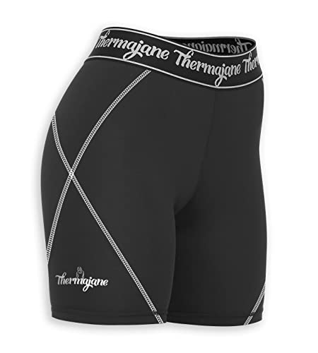Thermajane Compression Shorts For Women Athletic Spandex Volleyball Shorts Women (Xx-Small, Black) #TOP25