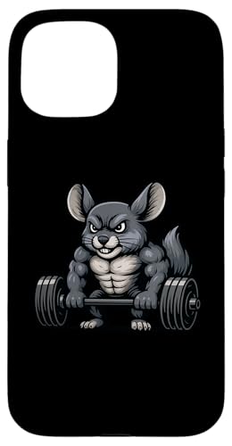 Chinchilla EGCgteBO {fB[r_[ [NAEg W ybgD X}zP[X iPhone 15 p