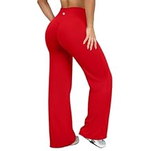 OQQ Yoga Pants Women High Waist Stretch Casual Soft Straight Leg Bottoms