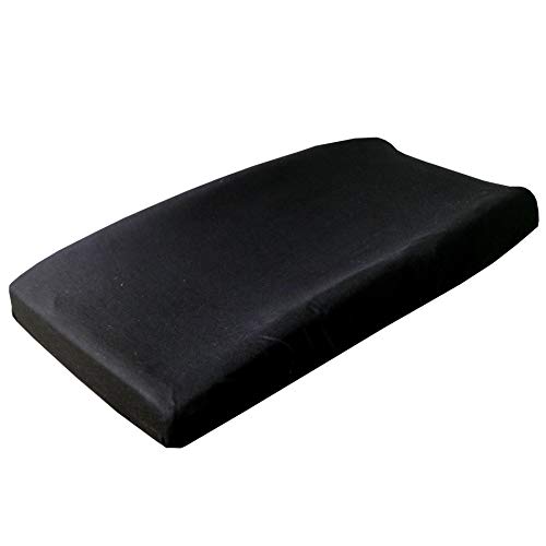 Image of Premium Knit Changing Pad Cover by Copper Pearl: Soft, Stylish, and Universal Fit for All Standard Diaper Changing Pads, Trendy Design Changing Pad Covers, Midnight