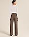 NIMIN High Waisted Pants for Women Loose Vintage Business Casual Trousers Wide Leg Dressy Pants 2025 Fashion Slacks Clothes Tawny Medium