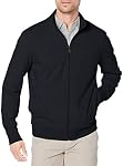 Amazon Essentials Mens Lightweight French Terry Full-Zip Mock Neck Sweatshirt