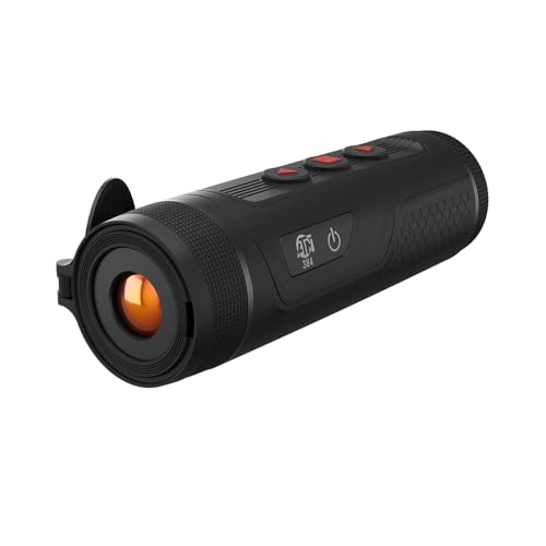 BlazeTrek - Monocular térmico de caza - Sensor de 384 x 288/640 x 512, 50 Hz, 12 μm, 25 mK, pantalla AMOLED 800 × 600, alivio ocular de 15 mm, batería de más de 7 horas, USB tipo C, IP67, ligero (384