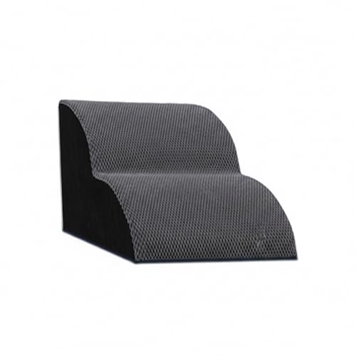 2-Step Pet Stairs for Small Dogs & Cats, High-Density Foam